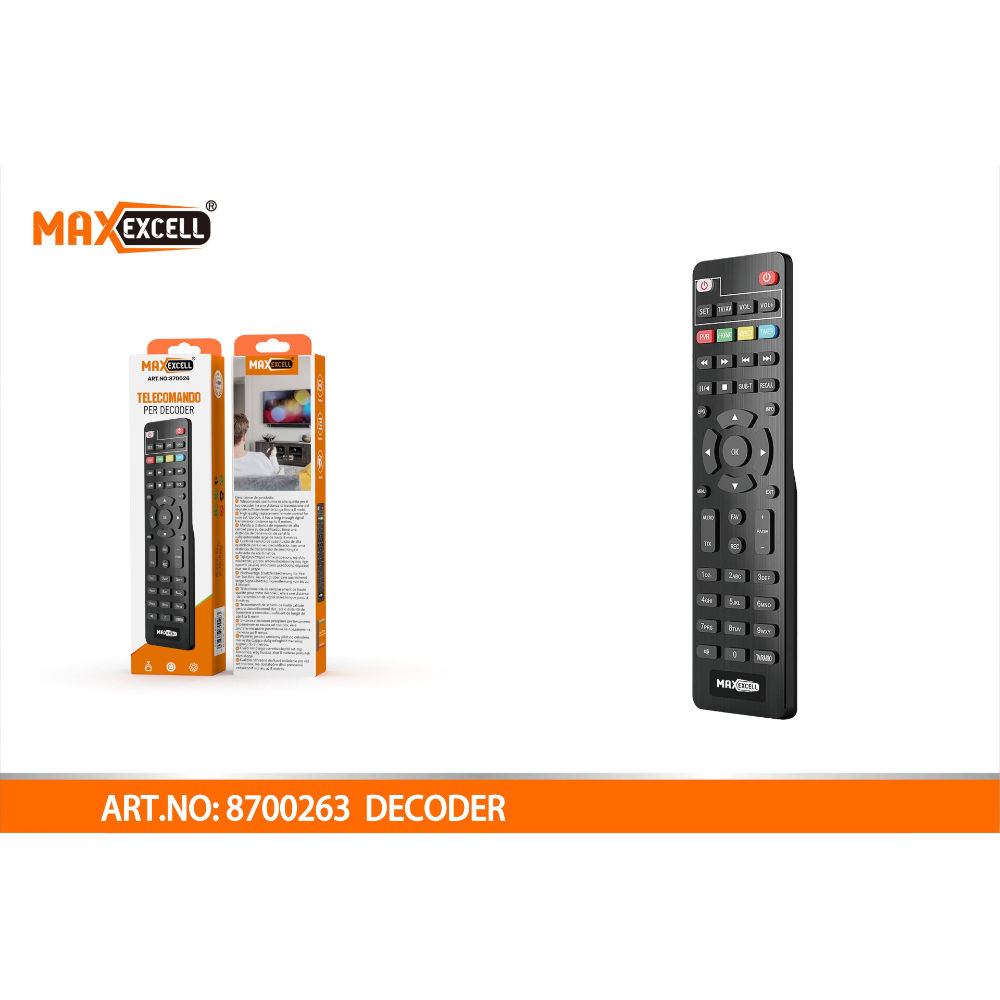 TELECOMANDO PER DECODERMaxexcell