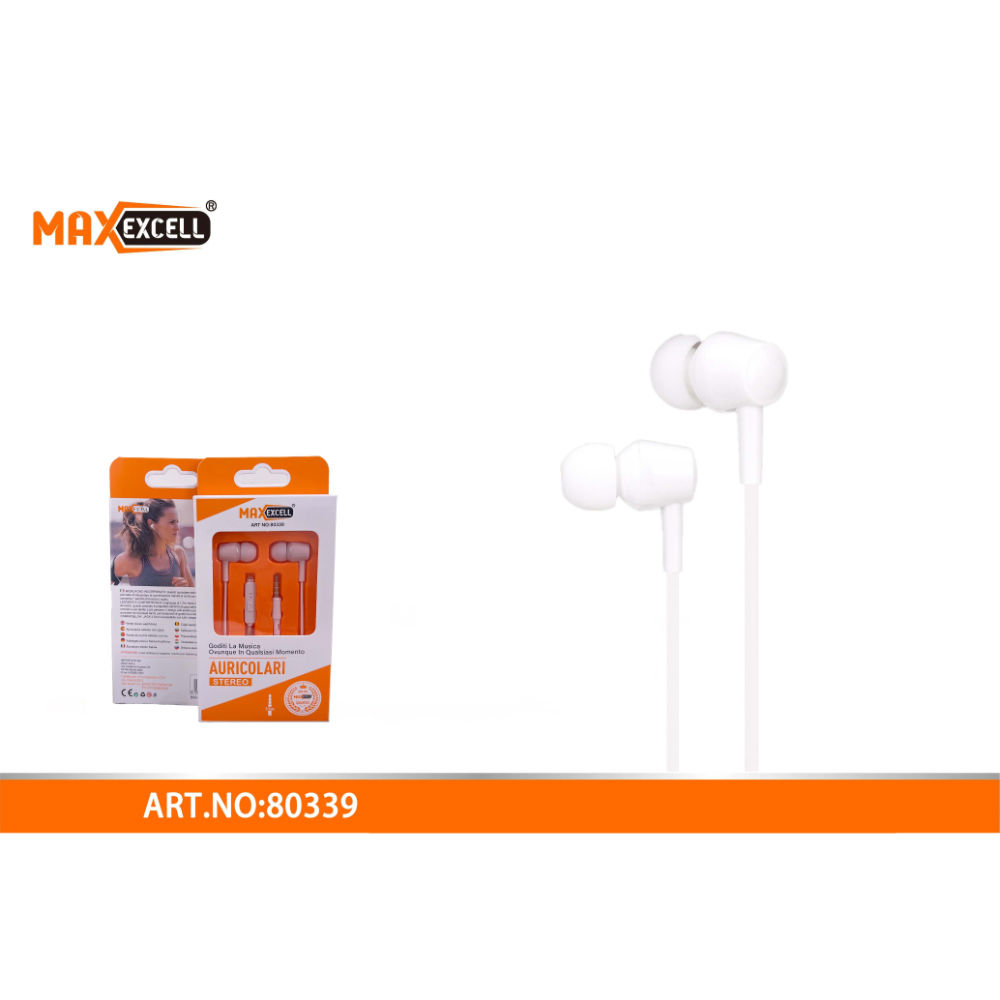 AURICOLARI STEREO CON MICROFONOMaxexcell
