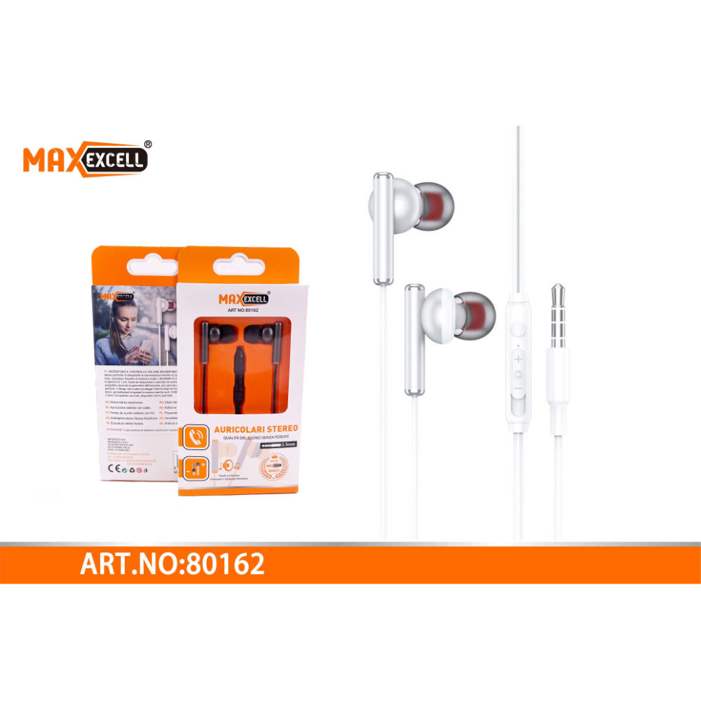 AURICOLARI STEREO CON MICROFONOMaxexcell