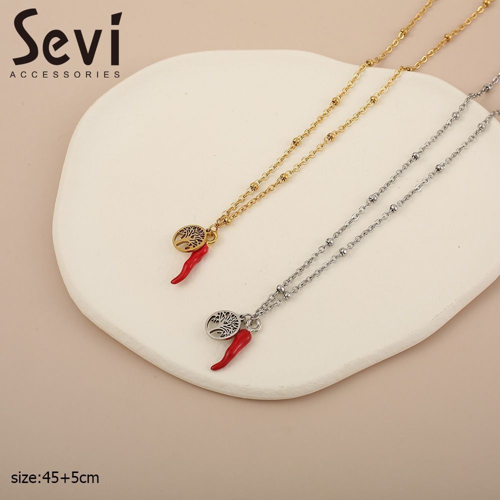 COLLANA PEPERONCINO ALBERO DELLA VITASevi