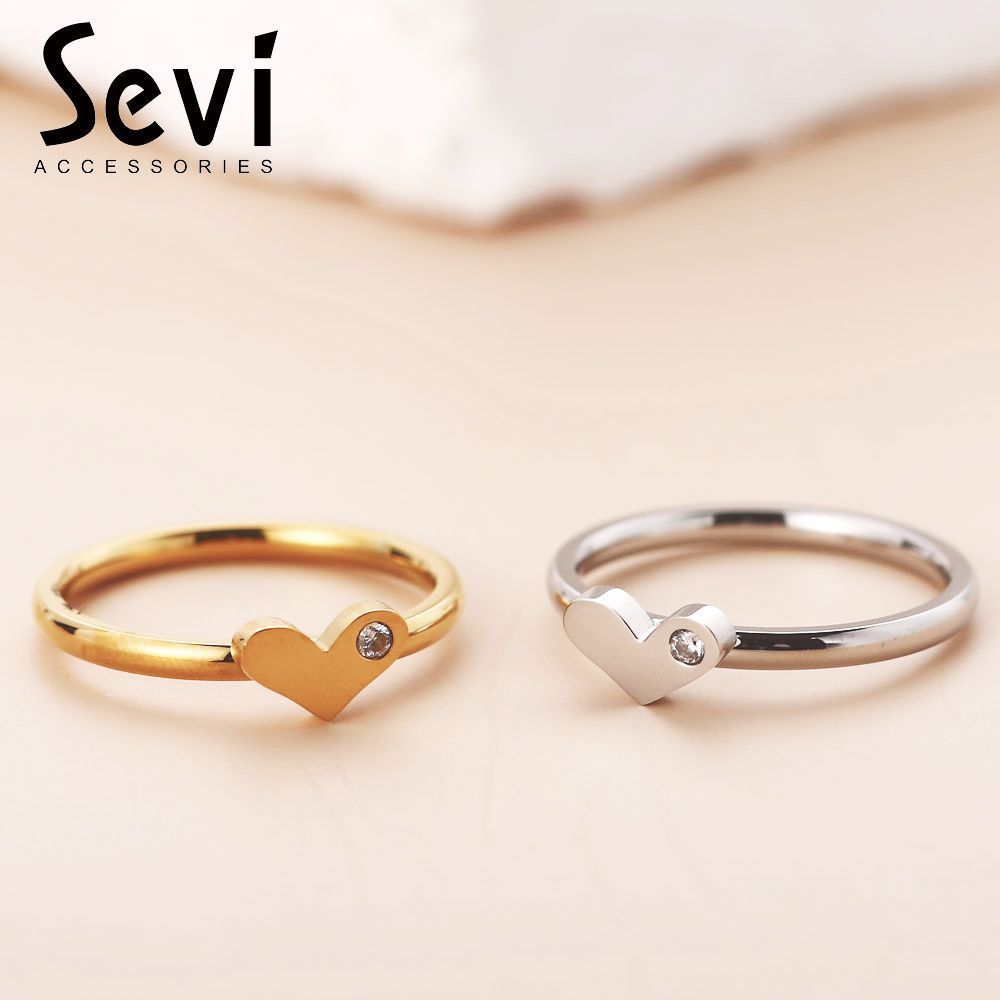 ANELLO CUORE MINIMALSevi