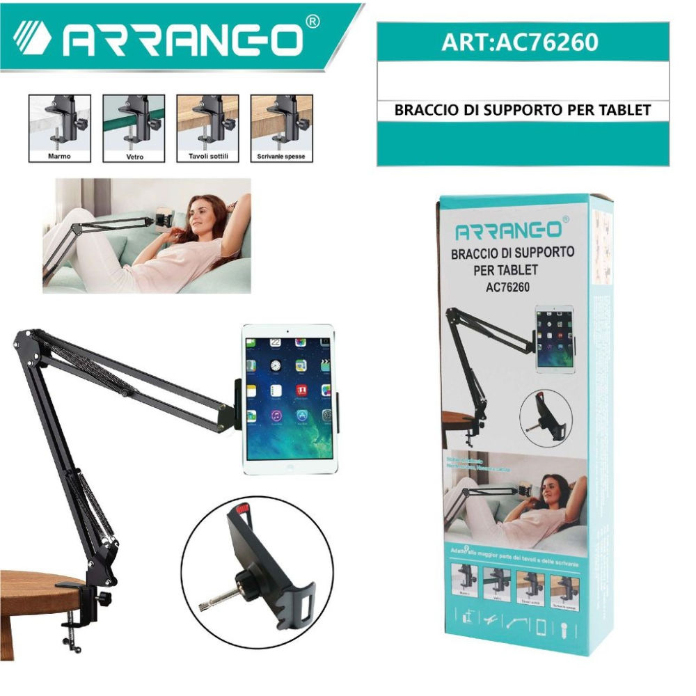 Braccio di Supporto per Tablet - AC76260Arrango
