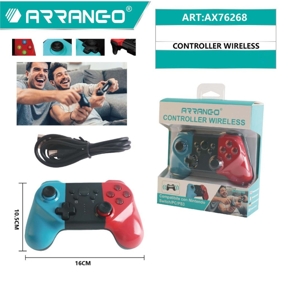 Controller Wireless per Nintendo - AX76268Arrango