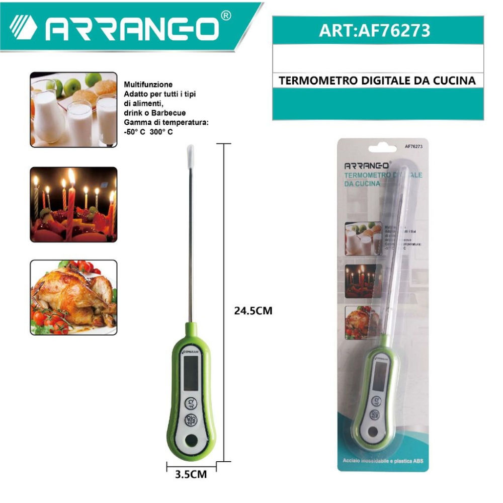 TERMOMETRO DIGITALE DA CUCINAArrango