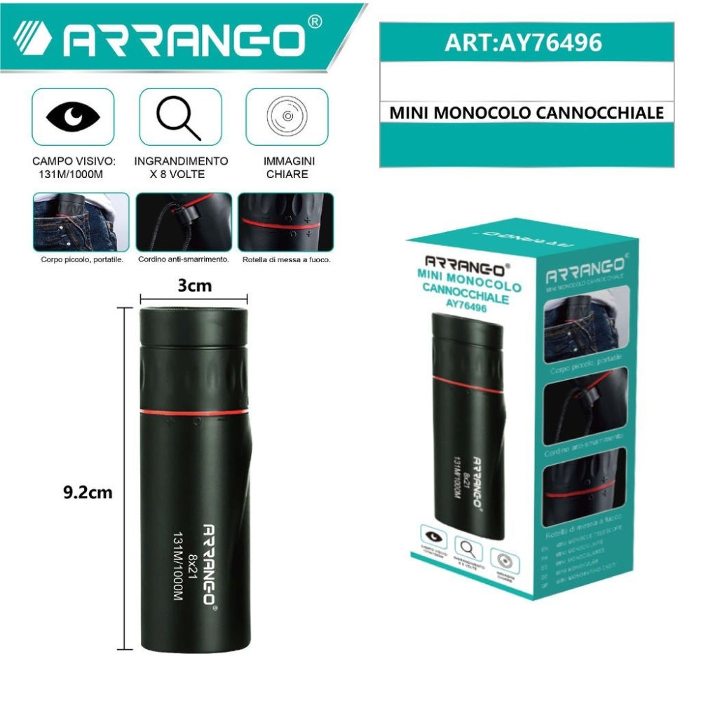 MINI MONOCOLO CANNOCCHIALEArrango