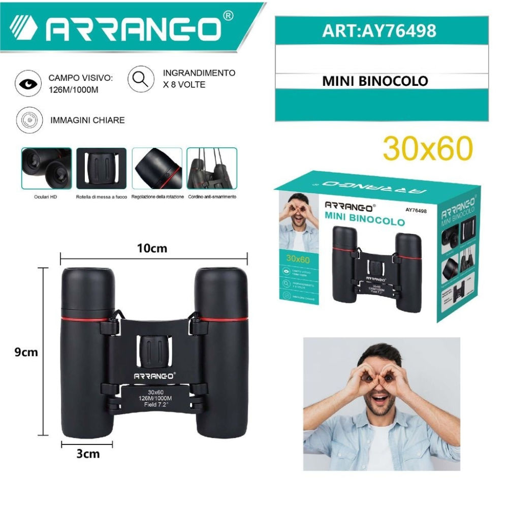 MINI BINOCOLO - 30x60Arrango