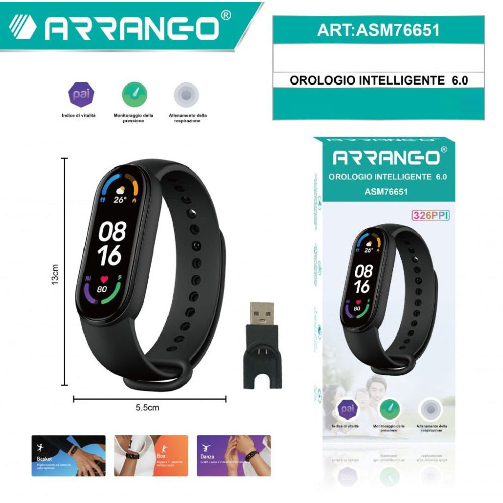 Arrango Smartwatch  6.0 - ASM76651Arrango