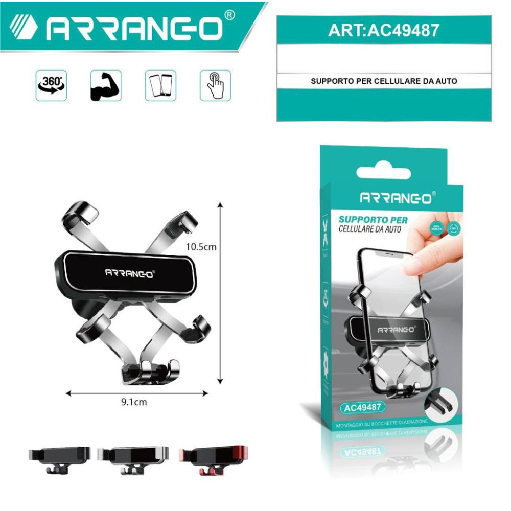 Supporto Cellulare per Auto - AC49487Arrango