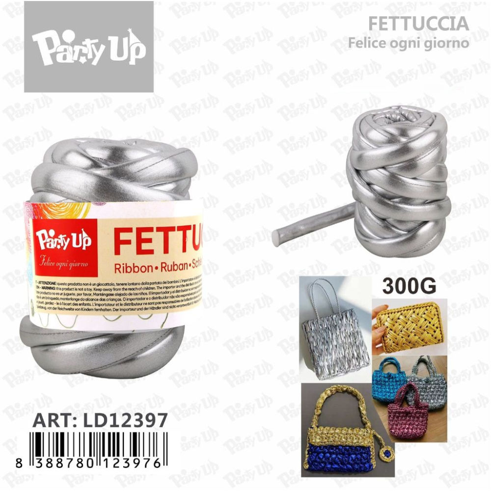 Fettuccia 300g - Argento ld12397Party Up