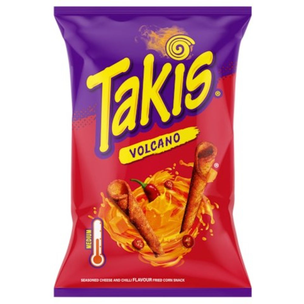 Takis 100g - Vulcano Chilli & CheeseTakis