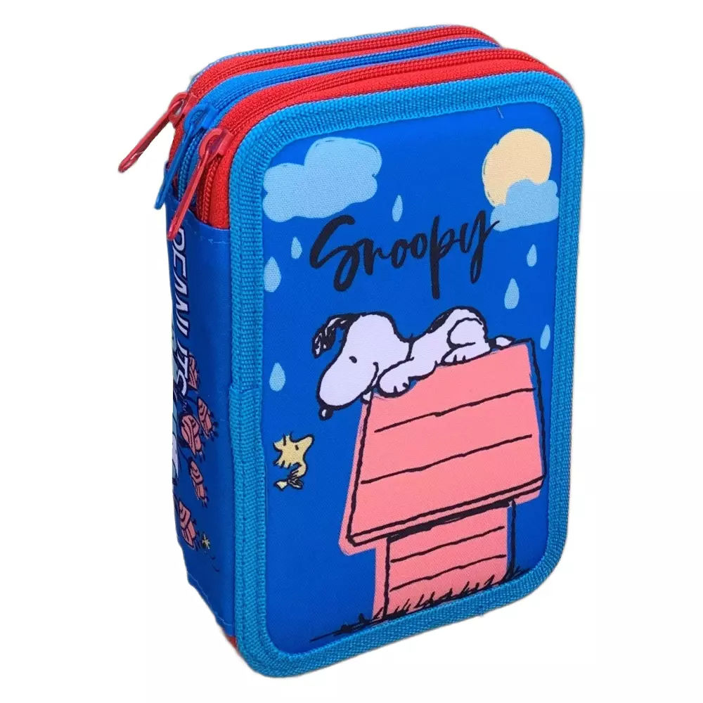 ASTUCCIO 3 ZIP SNOOPY PREMIUMPeanuts