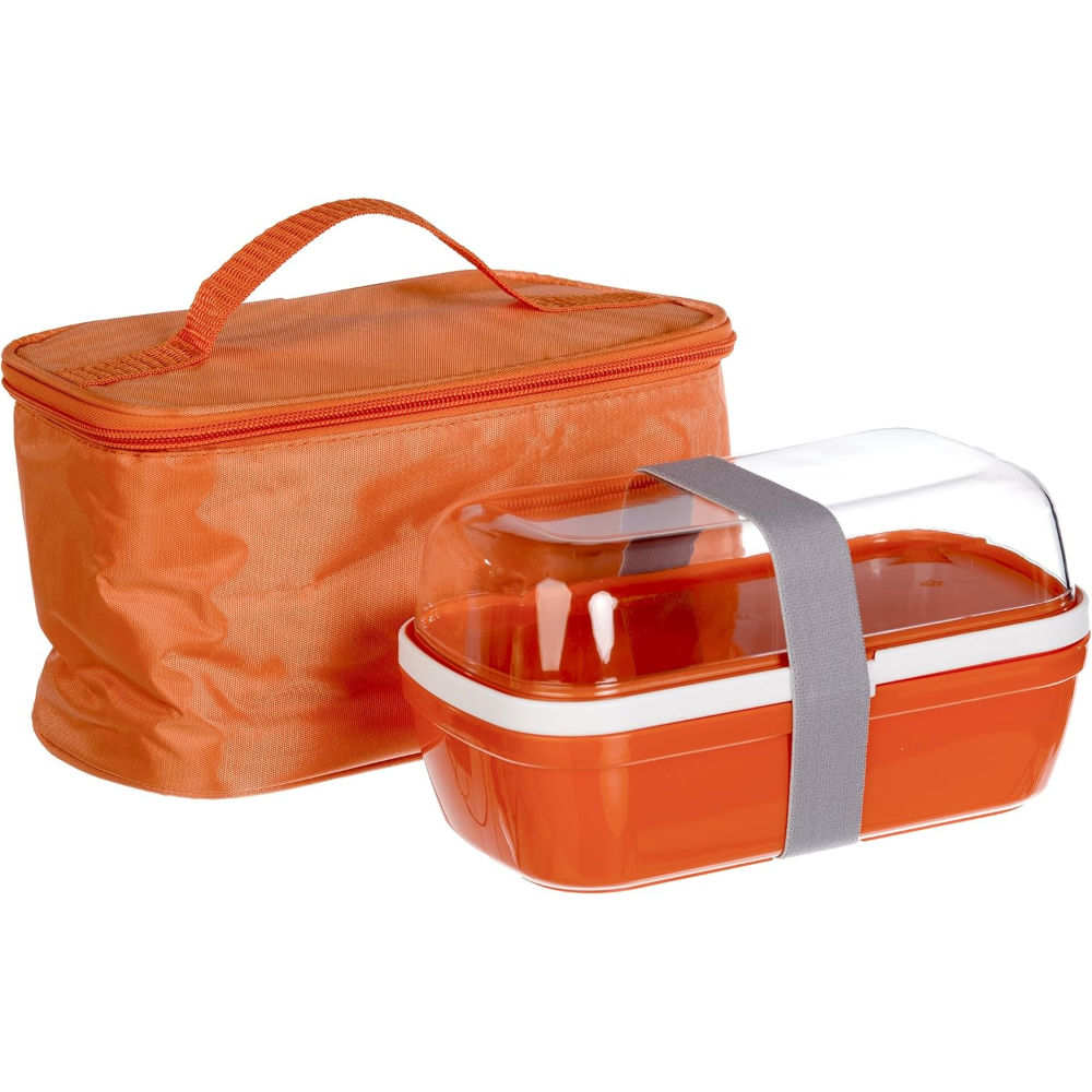 LUNCH BOX CON BORSA TERMICA - ARANCIONEToyma