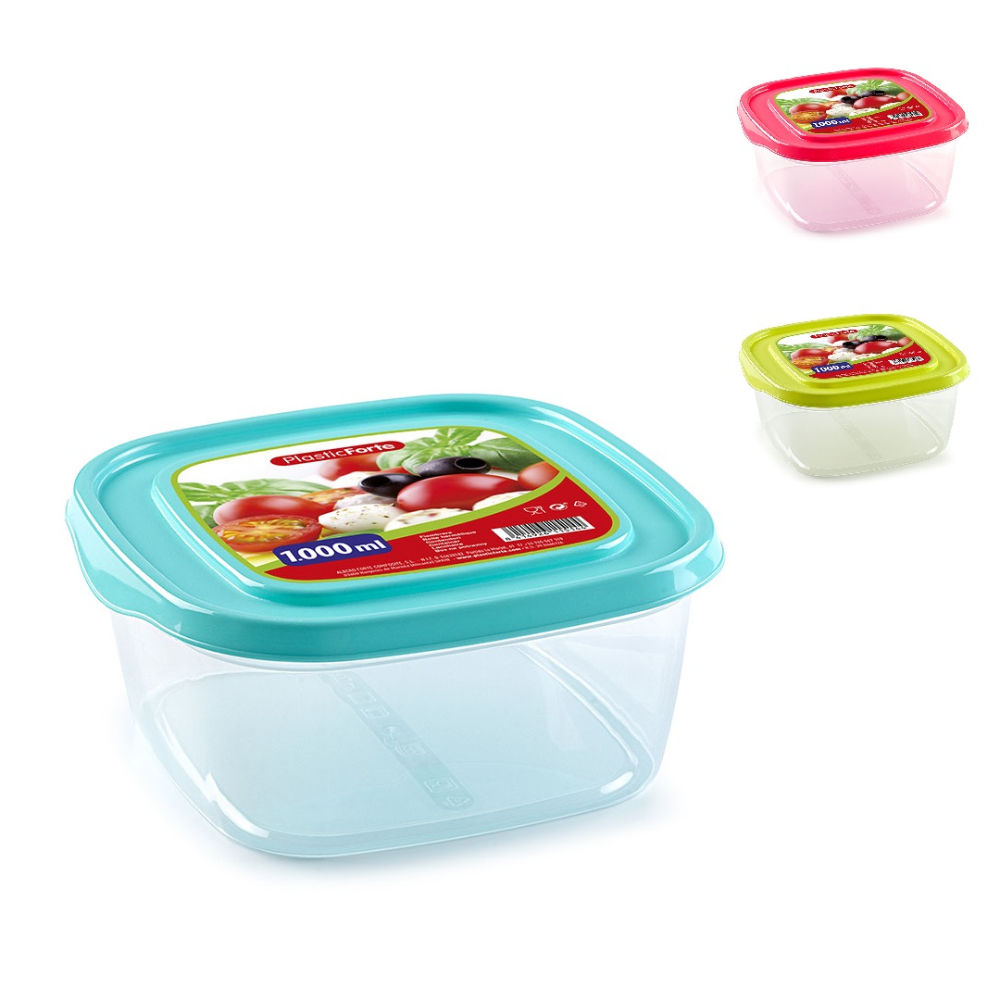 CONTENITORE BASIC QUADRATO 1 LPlastic Forte