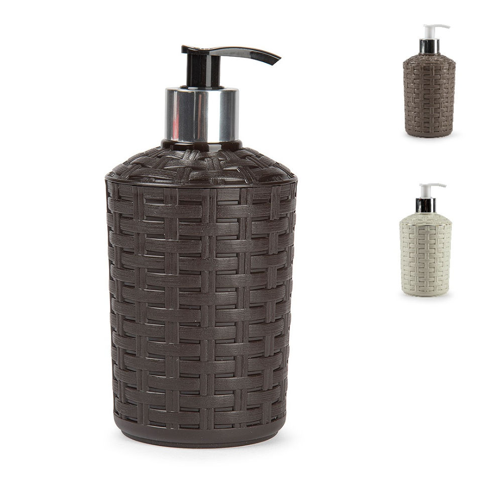 DISPENSER SAPONE LIQUIDO - RATTANPlastic Forte