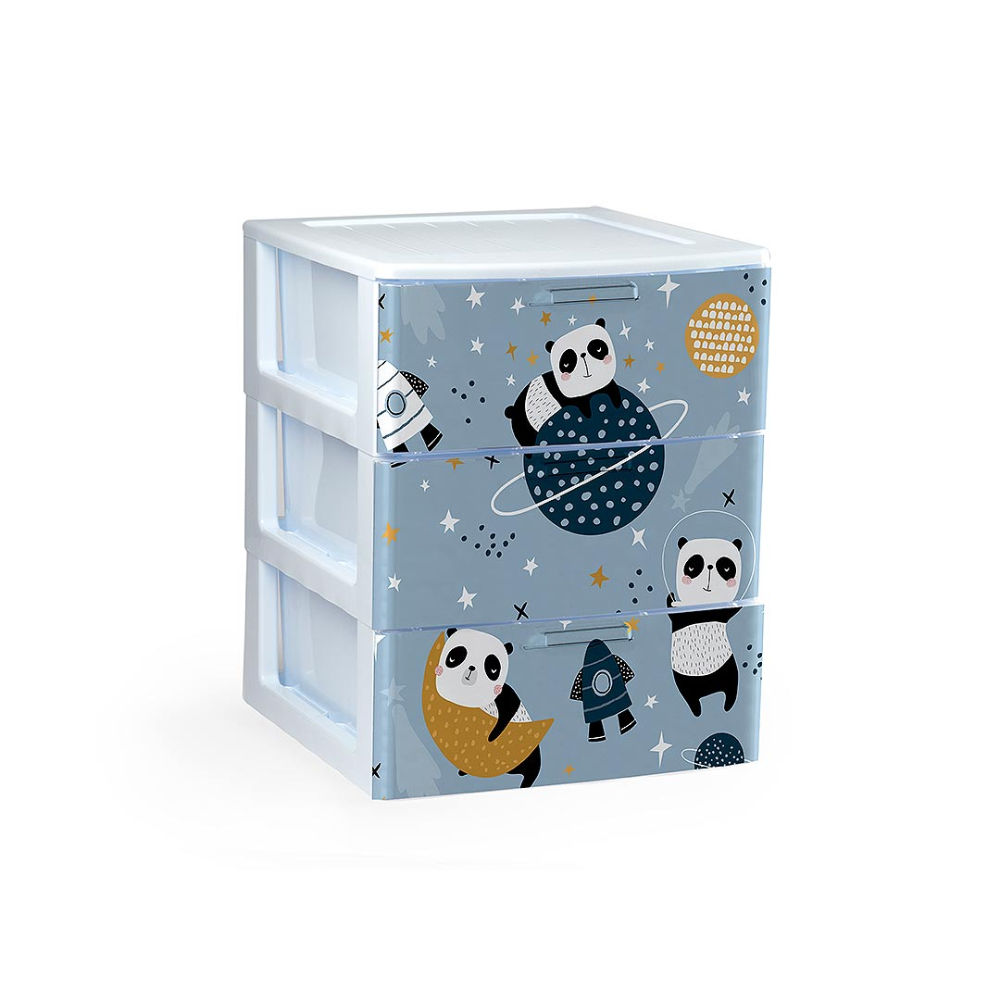 CASSETTIERA 3 CASSETTI - RIN  DECO35Plastic Forte