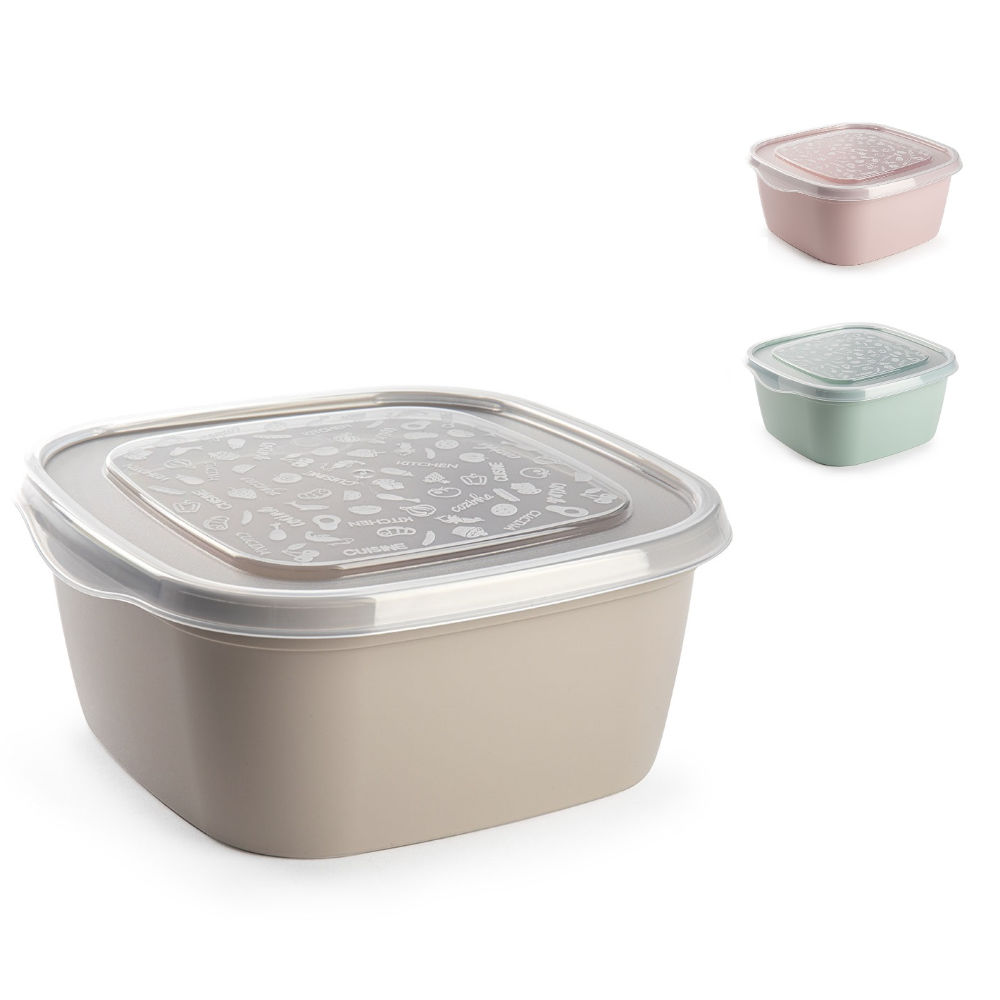 CONTENITORE BASIC QUADRATO 2,5 L SURT VRM COMBIPlastic Forte