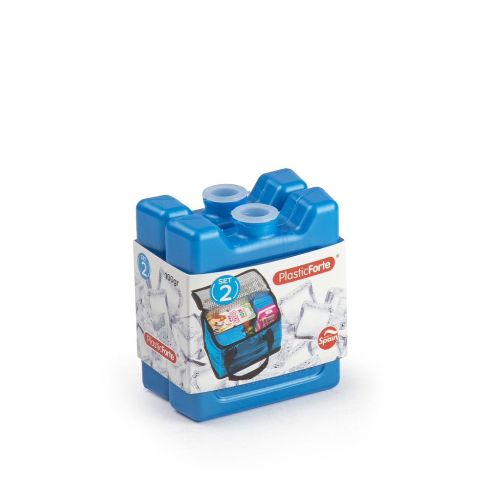 SET 2 ACCUMULATORI DI FREDDO N°3 BLU - 100GPlastic Forte