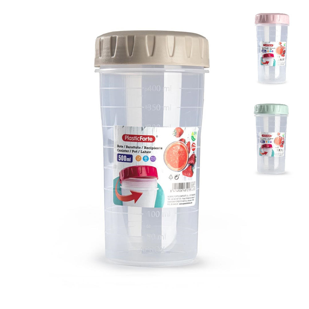 BARATTOLO TOSCANA 500 ML SURT VRMPlastic Forte