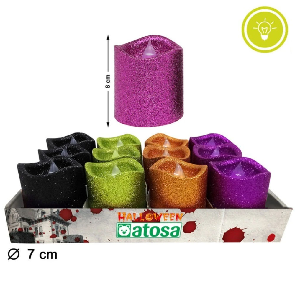 Atosa - Candela Halloween GlitterAtosa
