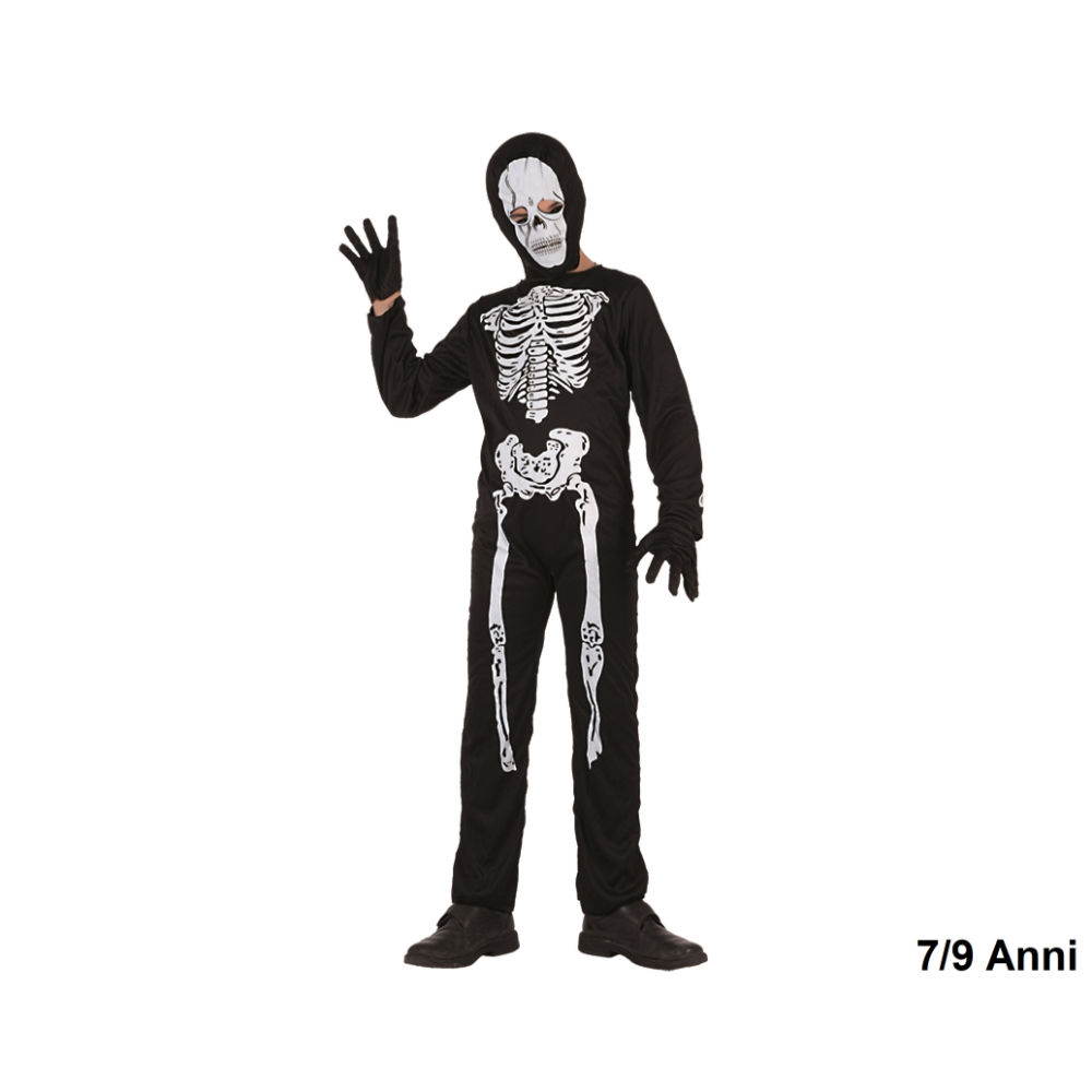 Atosa - Costume Scheletro - 7/9 AnniAtosa