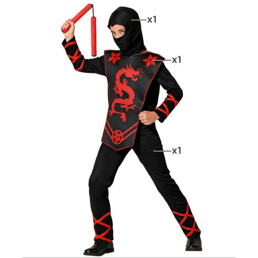 Atosa - Costume Ninja Dragone - 3/4 AnniAtosa