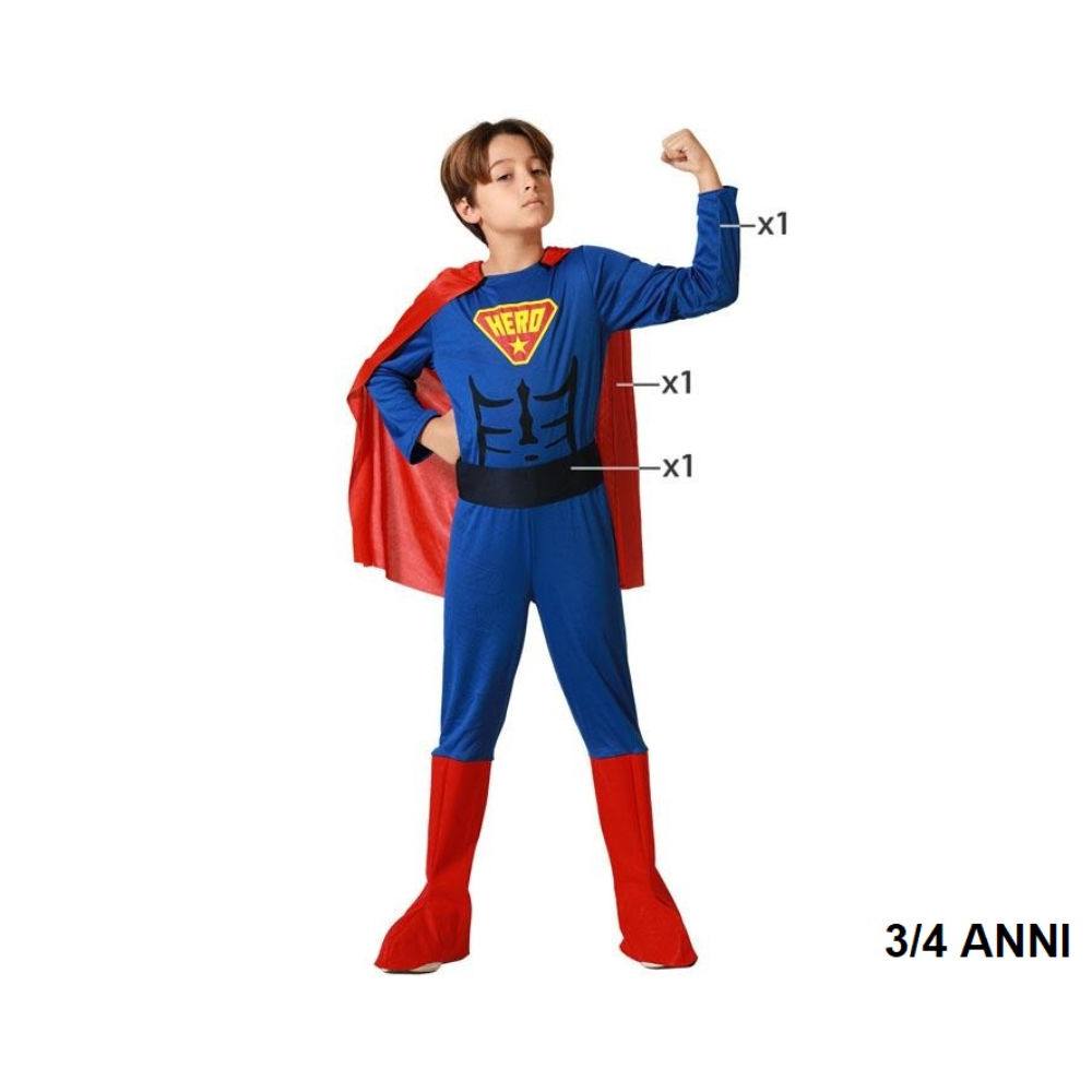 Atosa - Costume Superman - 3/4 AnniAtosa