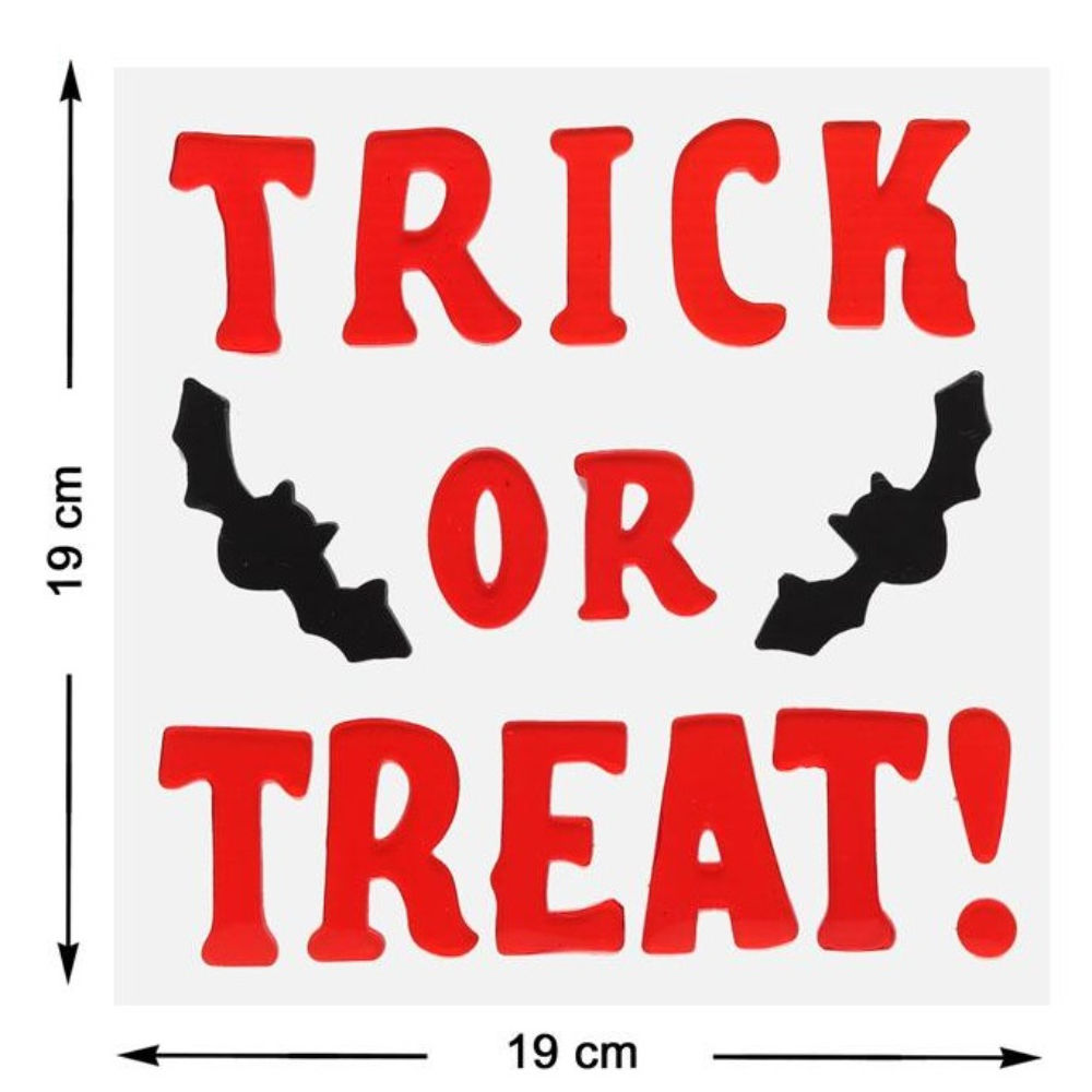 Atosa - Decorazione - Trick or Treat RossoAtosa