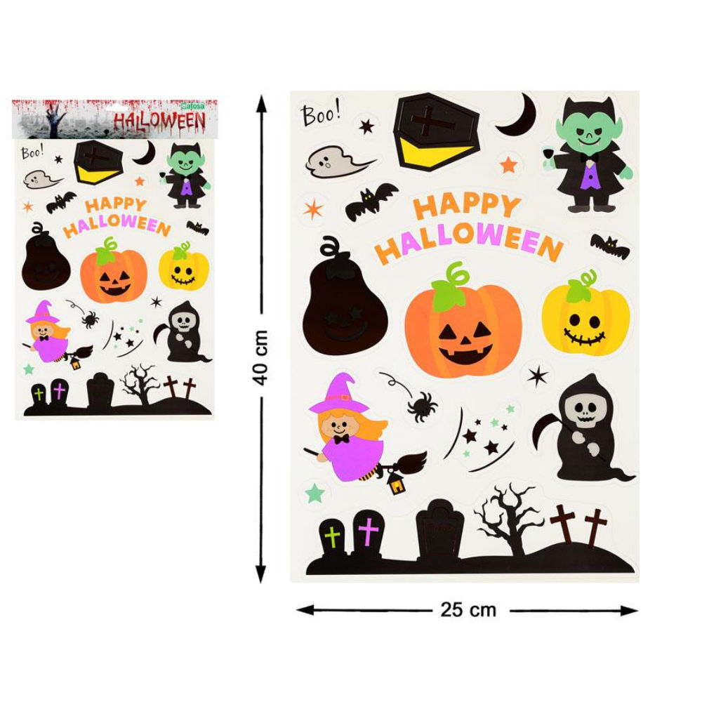 Atosa - Adesivi Happy HalloweenAtosa
