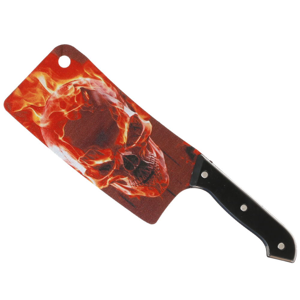 Atosa - Coltello Decorato 30cm - Teschio RossoAtosa