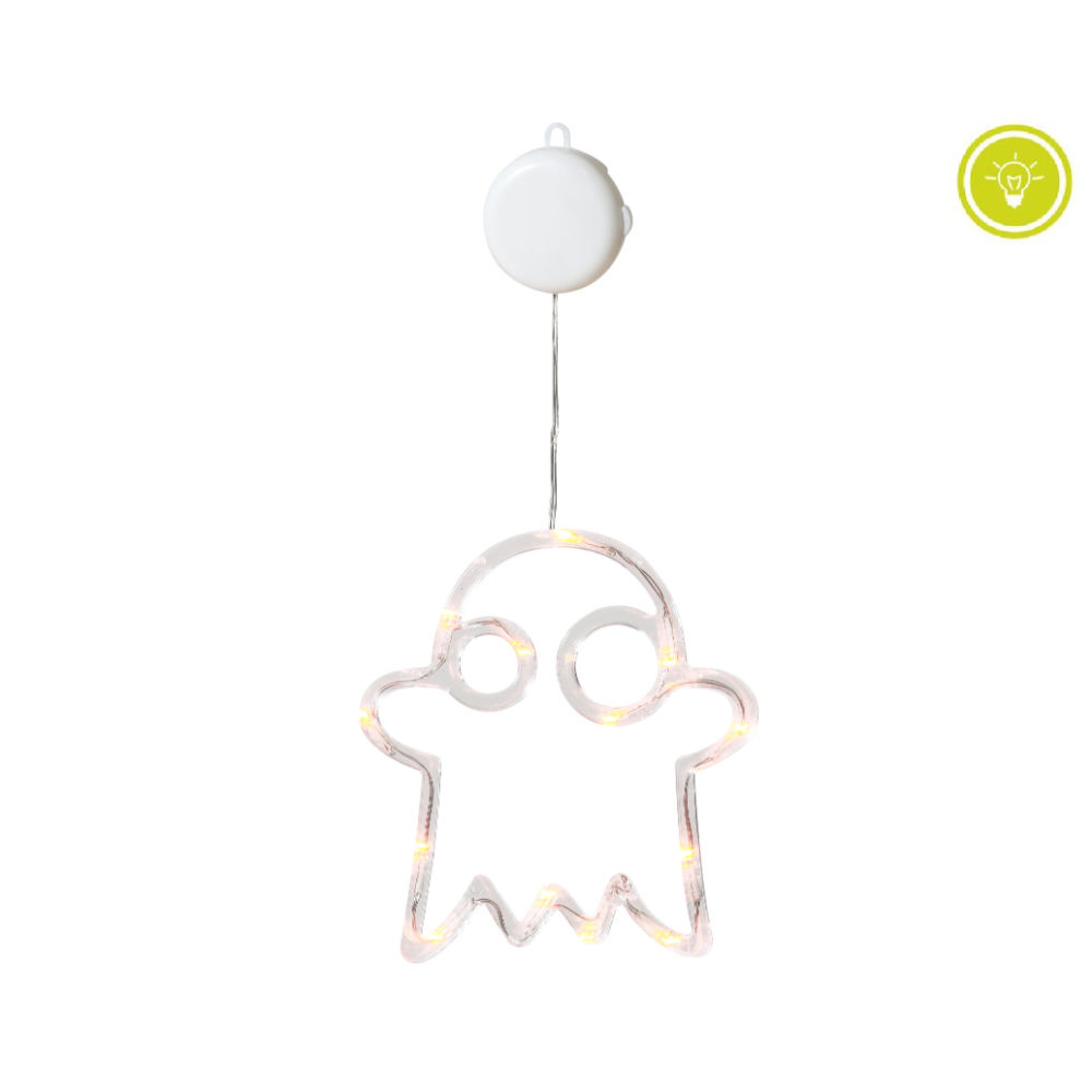 Atosa - Decorazione Fantasma con Luce - 39x19cmAtosa
