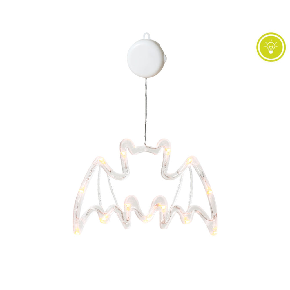 Atosa - Decorazione Pipistrello con Luce - 30x20cmAtosa