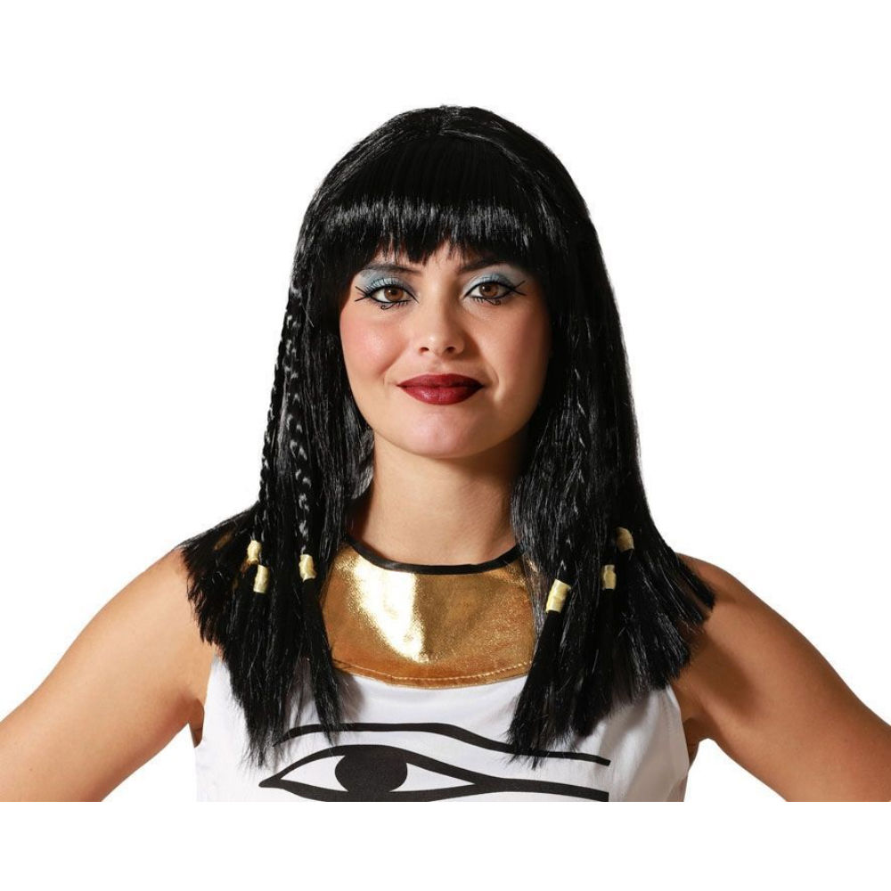 Atosa - Parrucca Egizia 150g - NeraAtosa