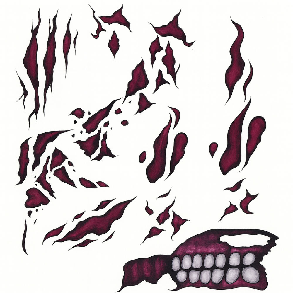 Atosa - Tatuaggio Ferite - 30x13Atosa