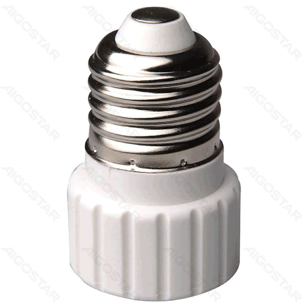 ADATTATORE LAMPADINA - E27 A GU10 - BIANCOAigostar