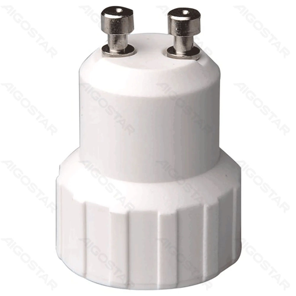 ADATTATORE LAMPADINA - GU10 A E14 - BIANCOAigostar