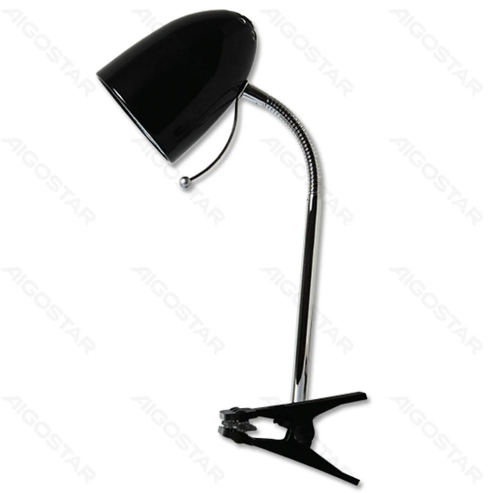 LAMPADA DA SCRIVANIA A CLIP 35CM - NEROAigostar