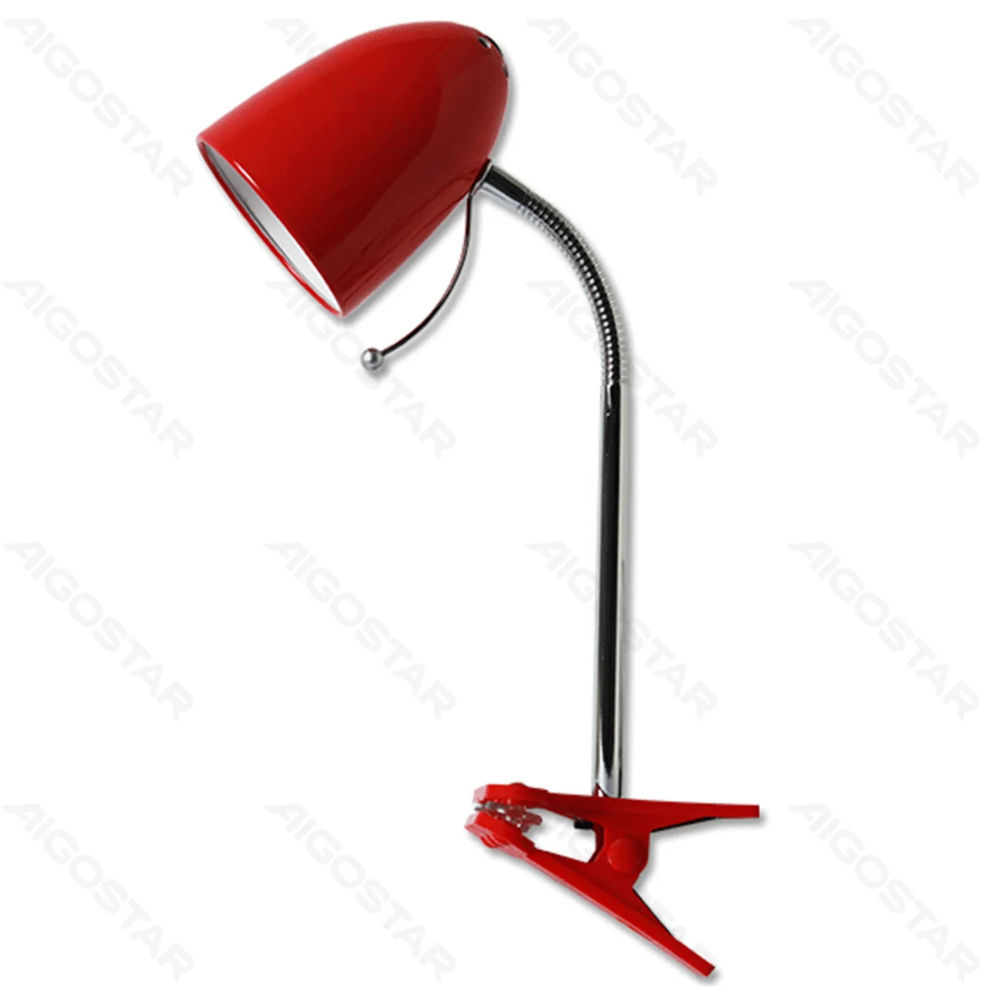 LAMPADA DA SCRIVANIA A CLIP 35CM - ROSSOAigostar