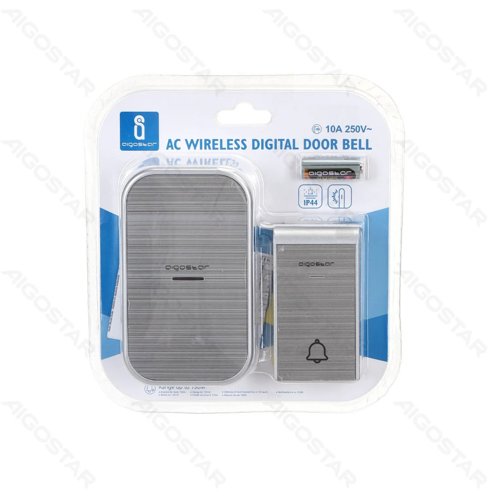 CAMPANELLO WIRELESS AC - ARGENTOAigostar