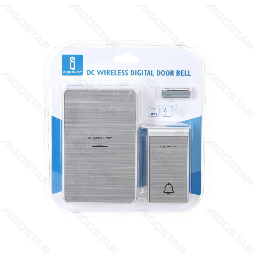 CAMPANELLO WIRELESS DC - ARGENTOAigostar