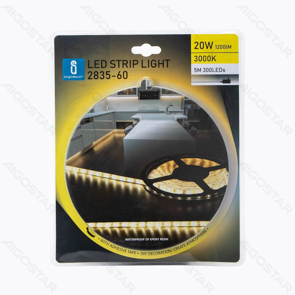 STRISCIA LED - LUCE CALDA - 5MAigostar