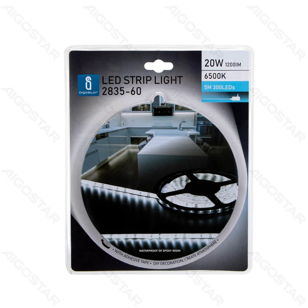 STRISCIA LED - LUCE FREDDA - 5MAigostar
