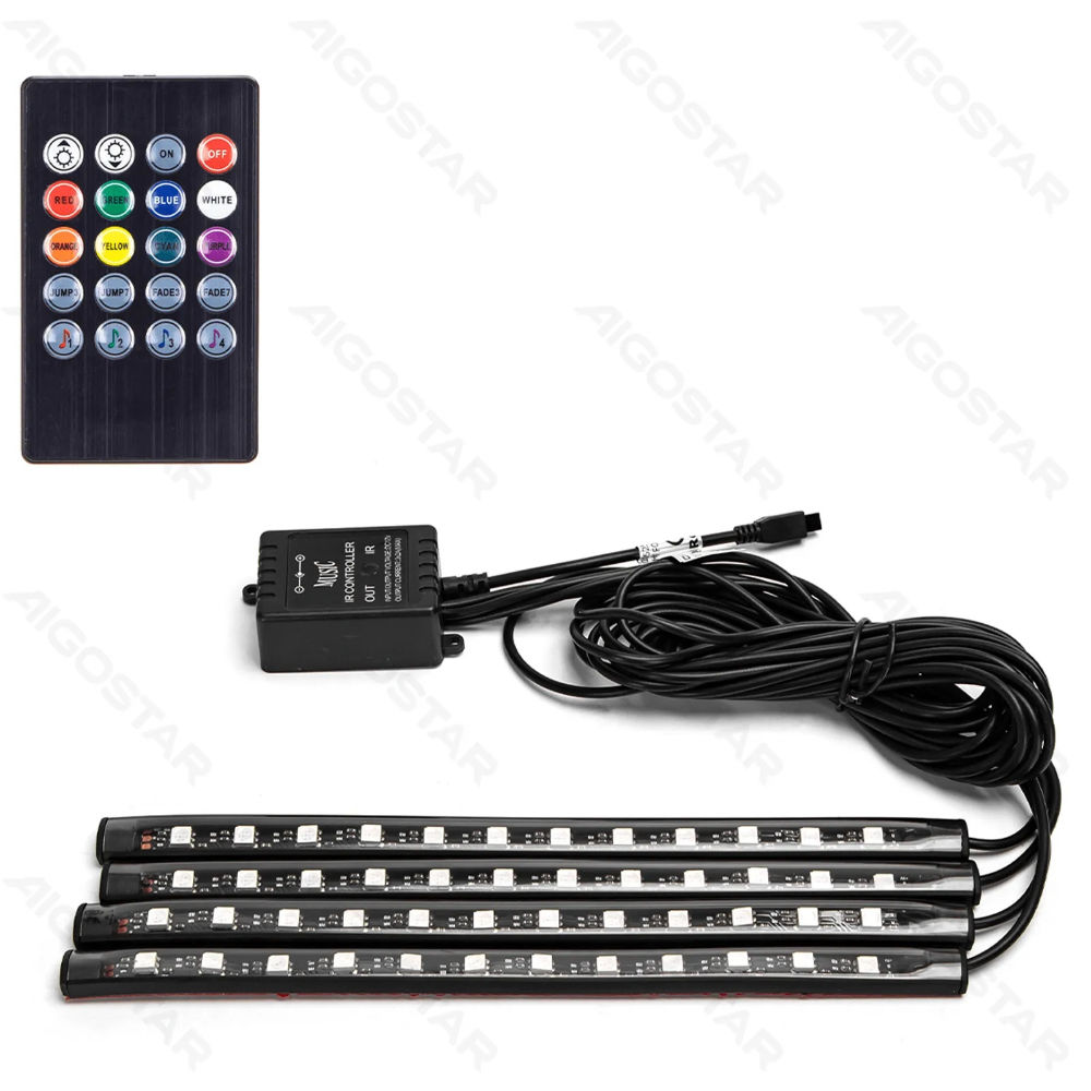 STRISCIA LED PER AUTO - LUCE RGBAigostar