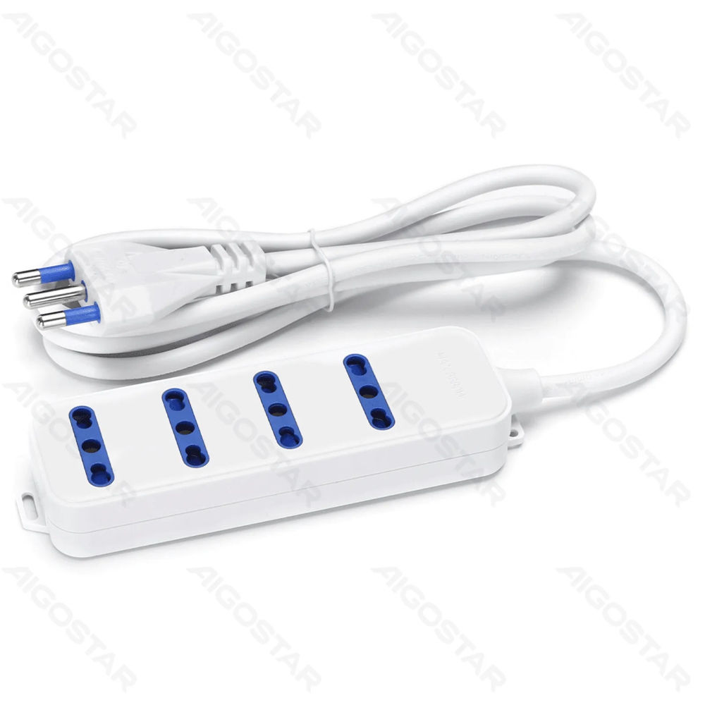 MULTIPRESA A 4 VIE CON INTERRUTTORE 16A - 1,5MAigostar