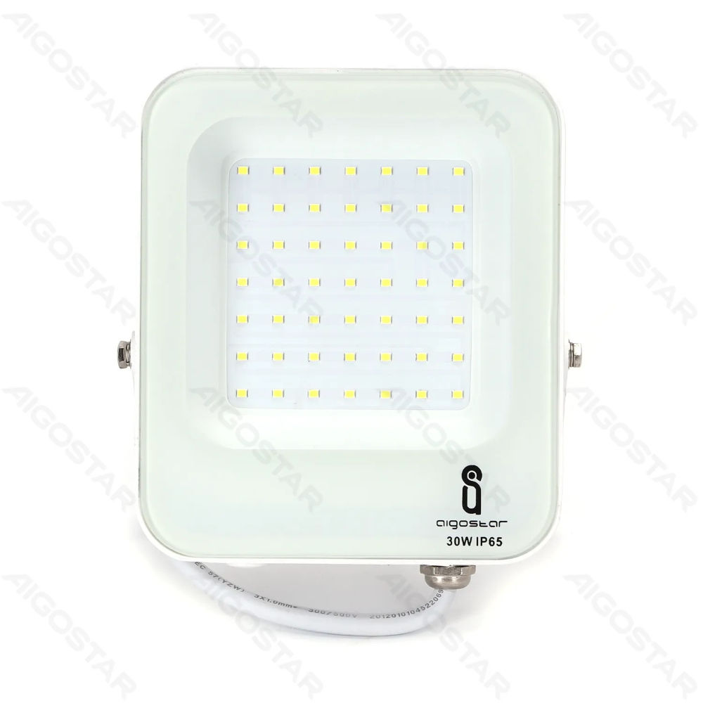 FLOODLIGHT LED BIANCO 30W - LUCE FREDDA - 2700LMAigostar