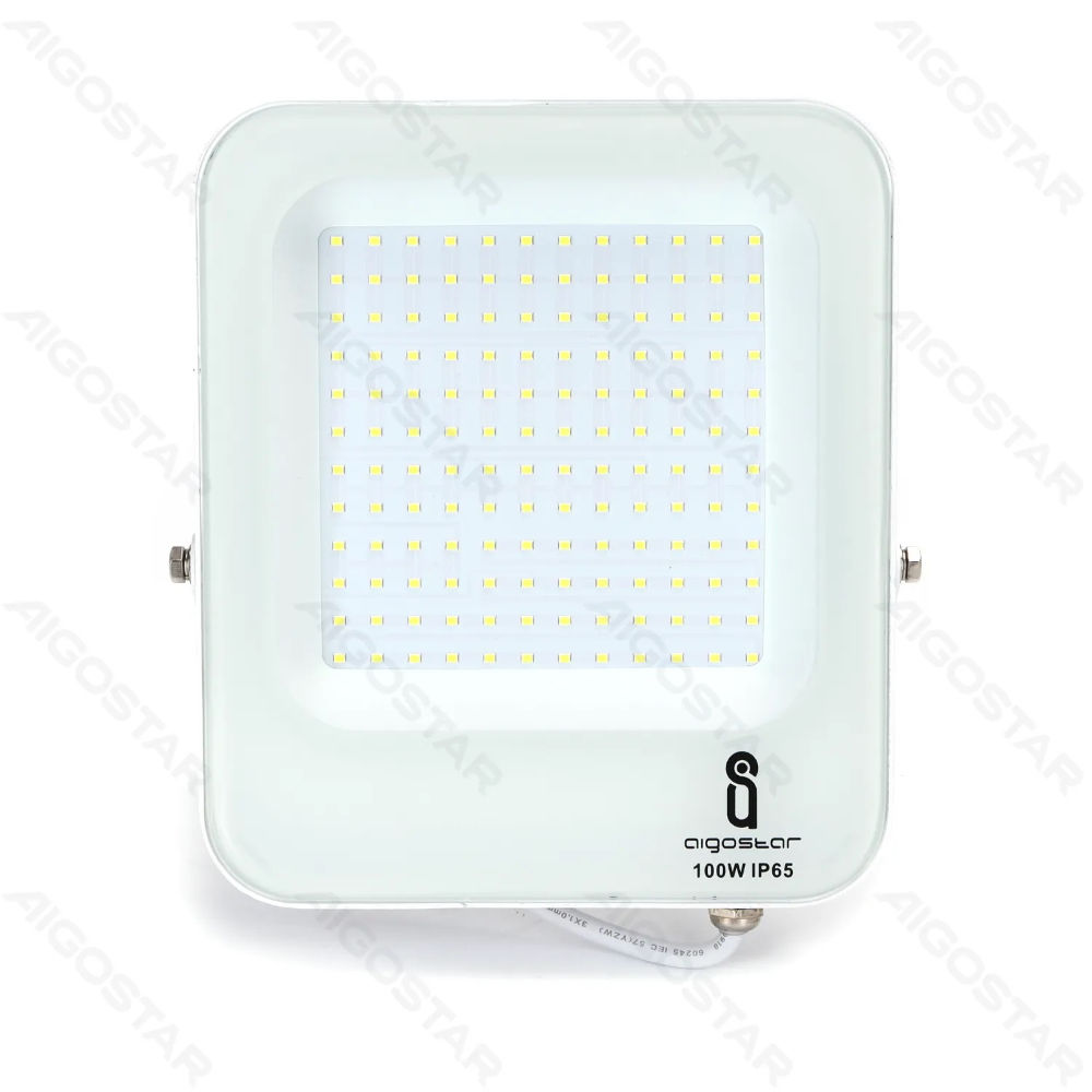 FLOODLIGHT LED BIANCO 100W - LUCE FREDDA - 8900LMAigostar
