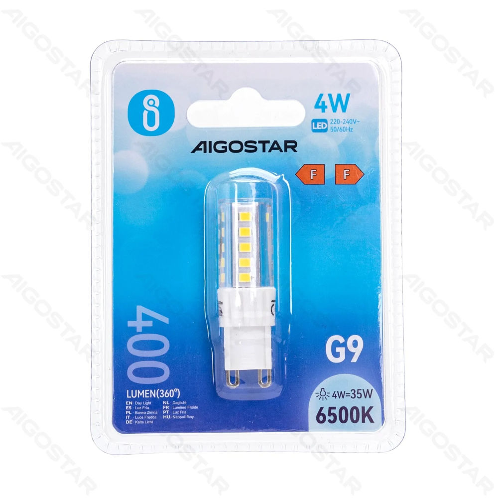 LAMPADINA LED G9 4W - LUCE FREDDA - 400LMAigostar
