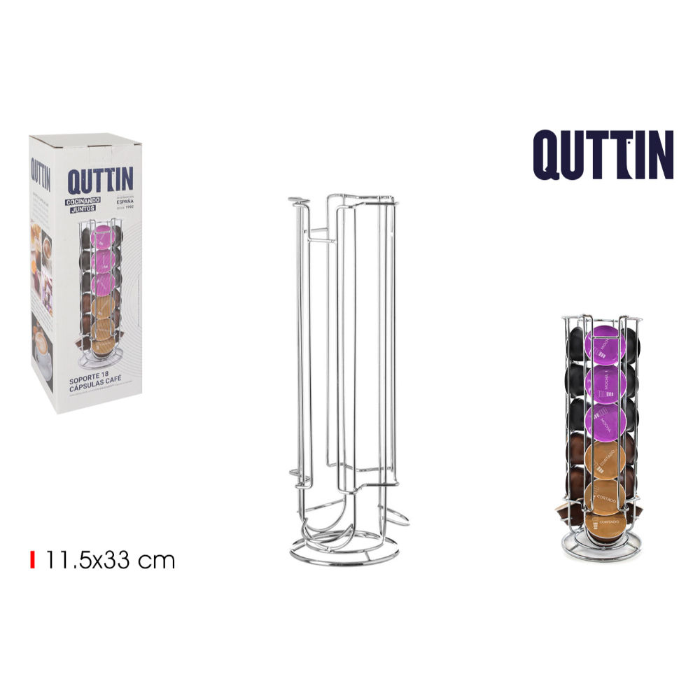 SOSTENERE CAPSULAS CAFF? 18 PCS QUQuttin