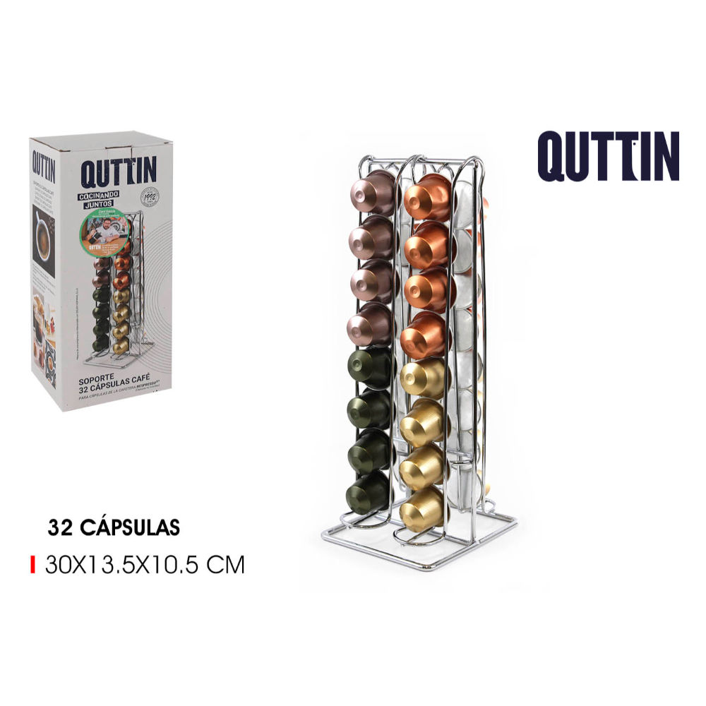 SOSTENERE CAPSULAS CAFF  32 PCS QUTTINQuttin