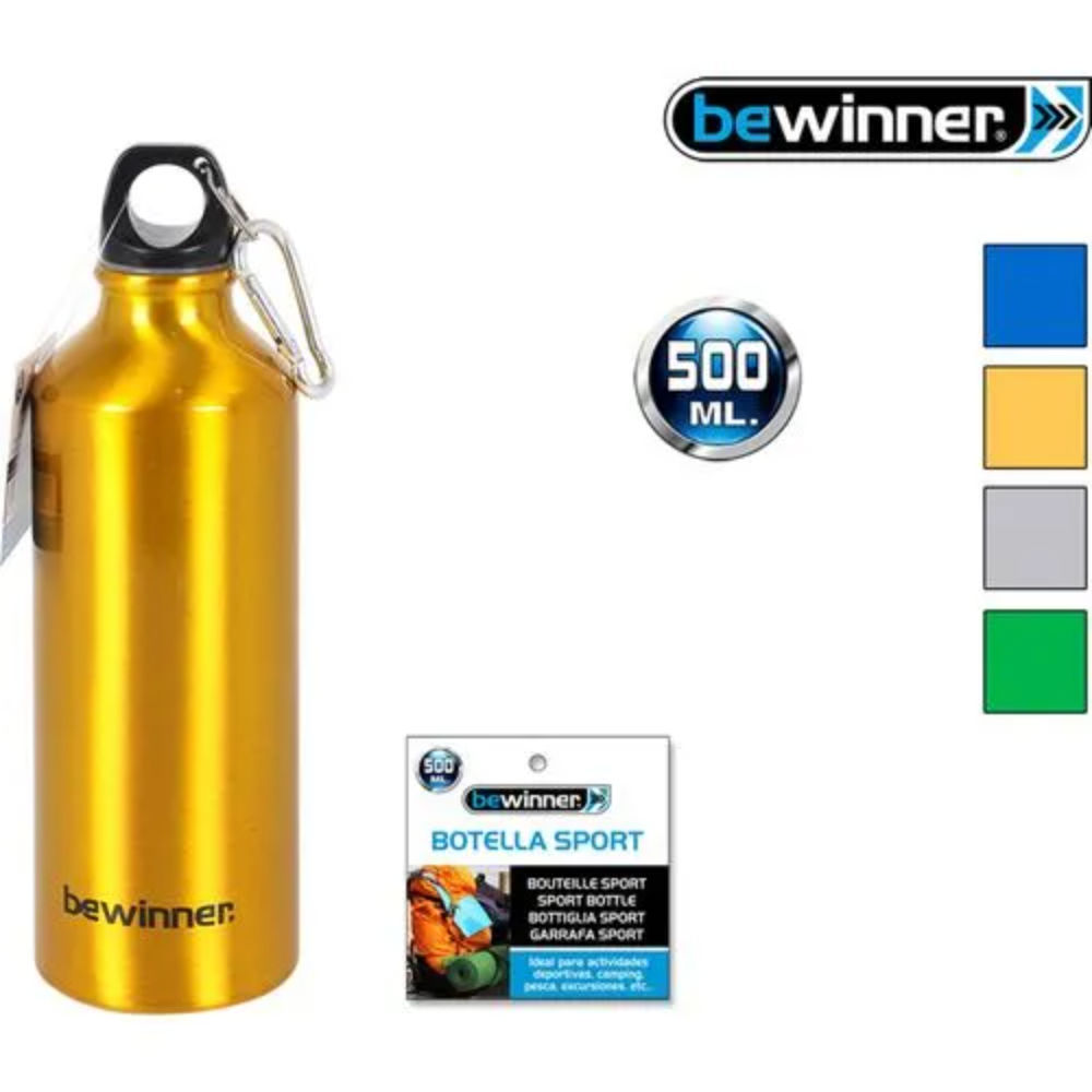 BOTTIGLIA SPORT ALLUMINIO 500ML BEWINNERBe Winner