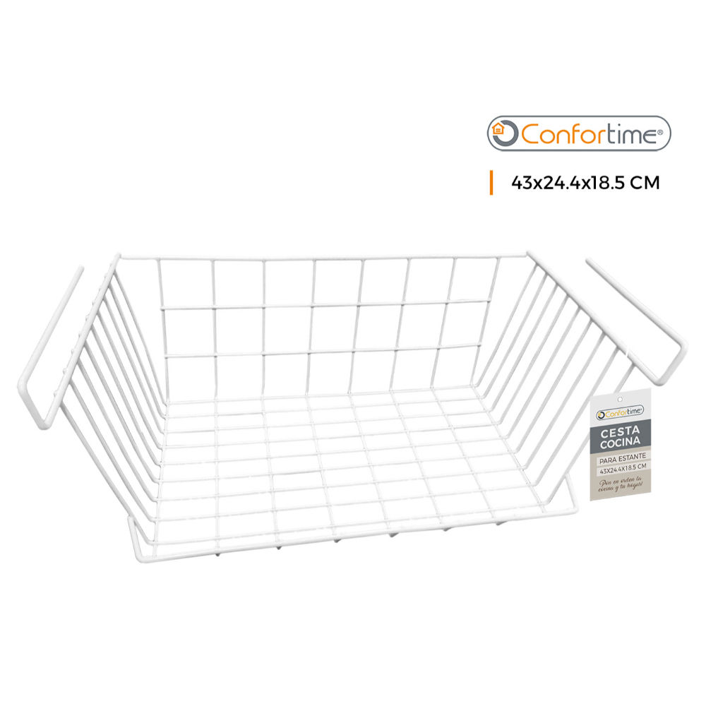 CESTO ESTANTE CUCINA 43X24.4X18.5CM CONFORTIMEConfortime